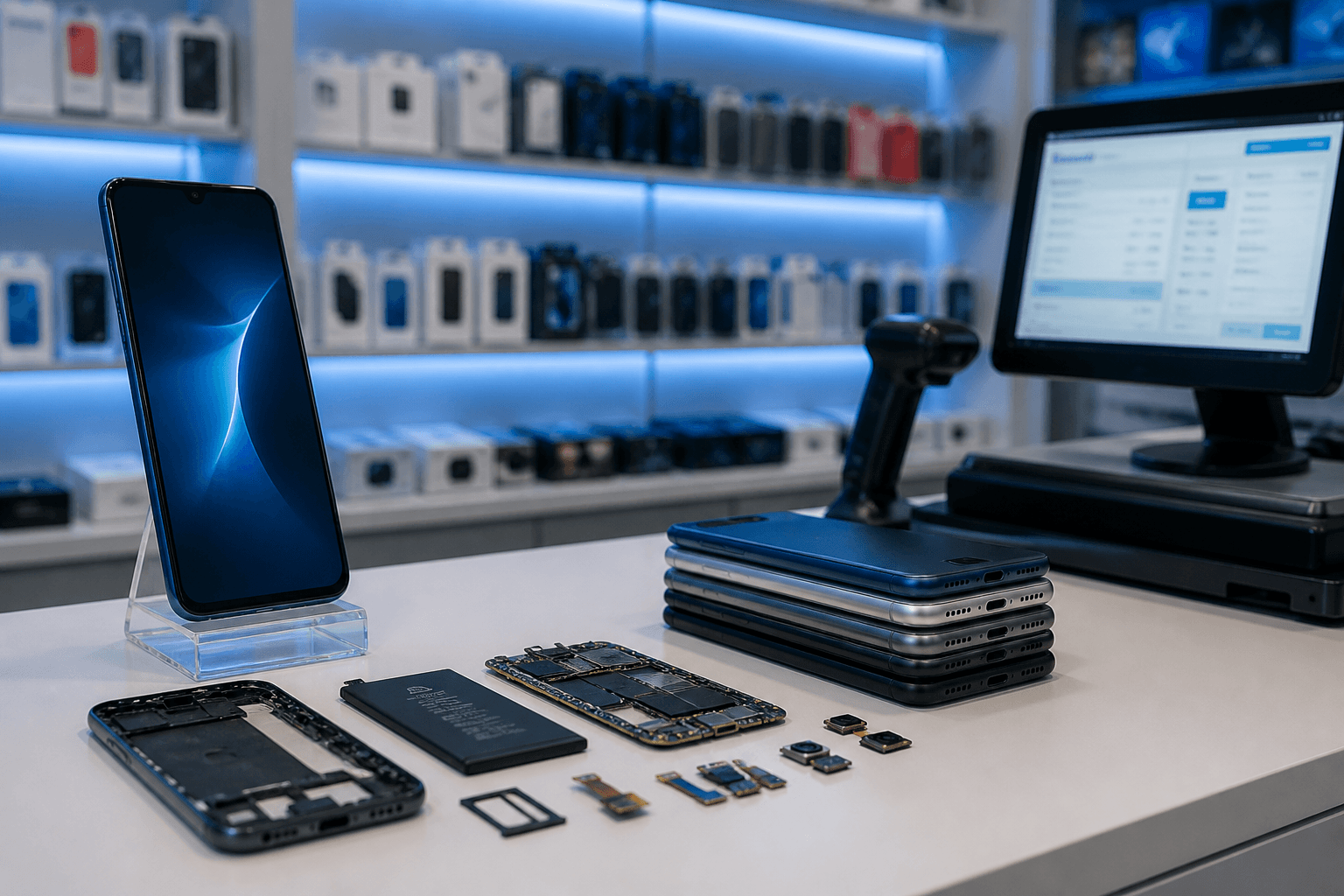 Online shop + counter billing: one system is better